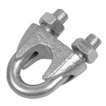 CLIP P/ CABO DE AÇO 6mm (1/4") GALVANIZADO ITAFER