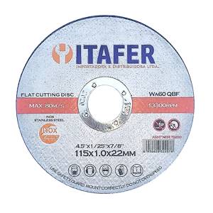 DISCO DE CORTE 4,5"X1,0x22 ITAFER